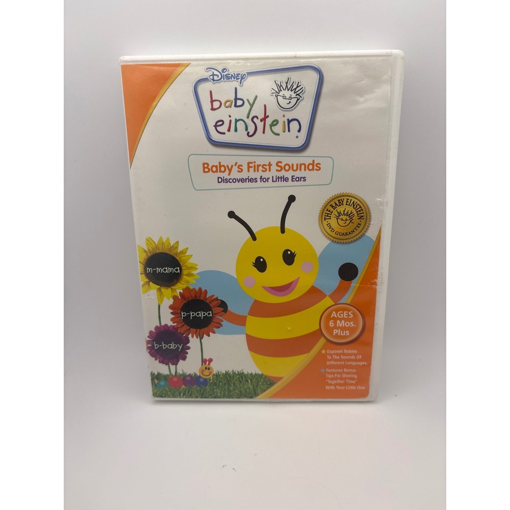 Disney Baby Einstein Baby's First Sounds Discoveries for Little Ears DVD